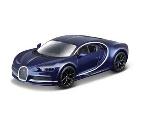 Bburago Bugatti Chiron tmavo modrá metalíza 1:32 / od 3 rokov