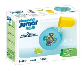 Playmobil® Junior Aqua 71688 Mlyn vodný s malým rajom / Počet dielikov: 6 / od 1 roka