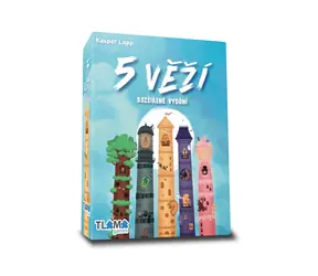 TLAMA games 5 veží - rozšírené vydanie (5 Towers CZ)