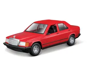 Bburago Mercedes-Benz 190 E 2.6 červená 1:24 / od 3 rokov