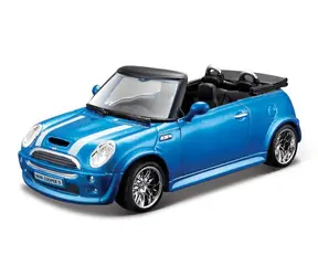 Bburago MINI COOPER S Cabriolet modrá metalíza 1:32 / od 3 rokov