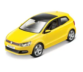 Bburago Volkswagen Polo GTI Mark 5 žltá 1:32 / od 3 rokov