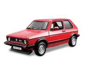 Bburago Volkswagen GOLF Mk1 GTI (1979) červená 1:32 / od 3 rokov