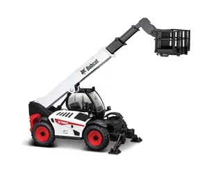Bburago Construction Teleskopický manipulátor Bobcat s pracovnou plošinou 1:50 / od 3 rokov