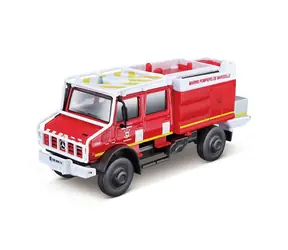 Bburago EMERGENCY Vozidlo záchrannej služby - Mercedes-Benz Unimog U5023