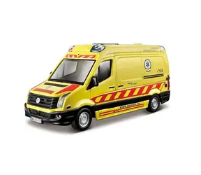 Bburago EMERGENCY Vozidlo záchrannej služby - Volkswagen Crafter / 1:50 / od 3 rokov