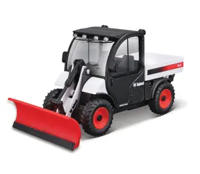Bburago FARMLAND Bobcat Toolcat so snehovou radlicou / 10 cm / od 3 rokov