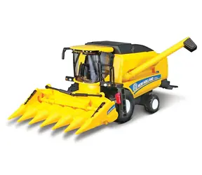 Bburago FARMLAND New Holland TC5.90 Kombajn s žacím strojom na kukuricu / 18 cm / od 3 rokov
