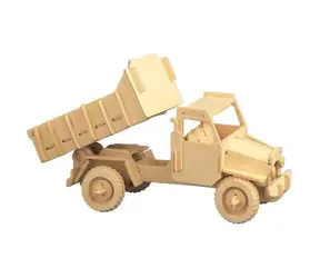 Woodcraft Drevené 3D puzzle Nákladný automobil