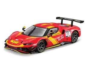 Bburago RACING Ferrari 296 GT3 2023 v dekoratívnom boxe /1:43/ od 14 rokov