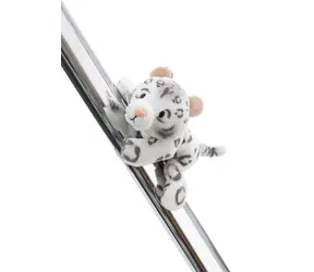 Nici GREEN Magnetka snežný leopard Eleni Snowbell 12 cm / od 3 rokov