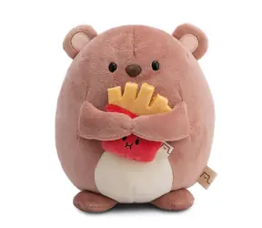 Nici plyš MyMochi Medvedík Nomo 16cm s hranolkami v darčekovom balení / od 12 mesiacov