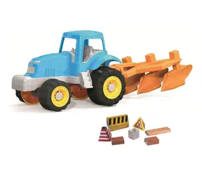 Androni Millennium traktor s funkčným pluhom - dĺžka 43 cm / od 10 mesiacov