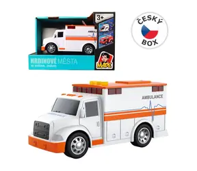 Made 24318 Auto ambulancia - na batérie / svetlo + zvuk / od 3 rokov