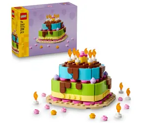LEGO® Iconic 40815 Narodeninovú tortu / Počet dielikov: 219 / od 7 rokov