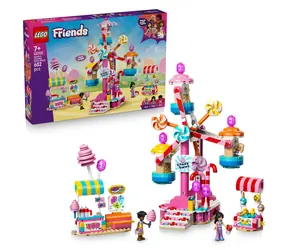 LEGO® Friends 42700 Kolotoč so sladkosťami a cupcaky / Počet dielikov: 602 / od 7 rokov
