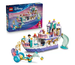 LEGO® Disney™ 43299 Arielina loď a kráľovská svadba / Počet dielikov: 519 / od 6 rokov