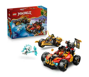LEGO® NINJAGO® 71864 Kombinovateľné vozidlá Kaie a Colea / Počet dielikov: 394 / od 7 rokov