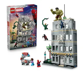 LEGO® MARVEL 76350 Epické stretnutie: Spider-Man vs. Hulk / Počet dielikov: 534 / od 8 rokov