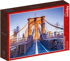 ALIPSON Puzzle Brooklynský most, New York / 1000 dielikov / od 14 rokov