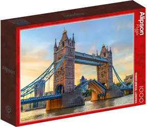 ALIPSON Puzzle Tower Bridge, Londýn / 1000 dielikov / od 14 rokov