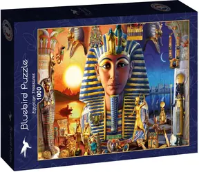 BlueBird Puzzle Egyptské poklady / 1000 dielikov / od 14 rokov