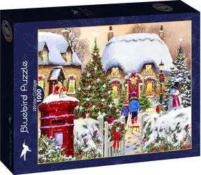 BlueBird Puzzle Zimná chalúpka / 1000 dielikov / od 14 rokov