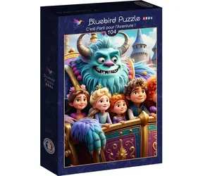 BlueBird Puzzle Za dobrodružstvom!