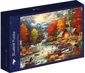 BlueBird Puzzle Poklady divočiny / 3000 dielikov / od 14 rokov