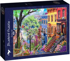 BlueBird Puzzle Jarné mesto / 500 dielikov / od 12 rokov