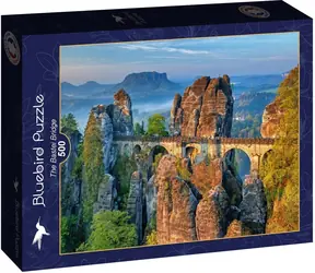BlueBird Puzzle Skalný most Bastei / 500 dielikov / od 12 rokov