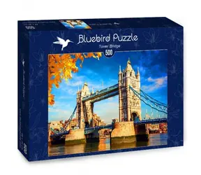 BlueBird Puzzle Tower Bridge, Londýn / 500 dielikov / od 12 rokov