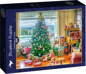 BlueBird Puzzle Vianoce doma