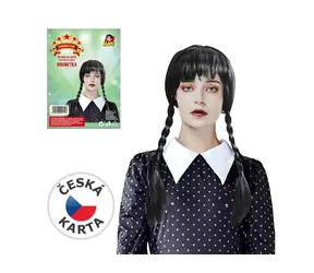 Made 25611 - Parochňa Wig-black / od 3 rokov