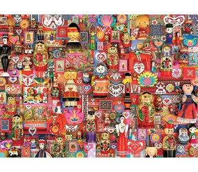 COBBLE HILL Puzzle Bábiky / 1000 dielikov / od 14 rokov
