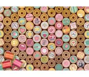 COBBLE HILL Puzzle Šťastné vyšívanie