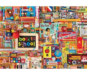 COBBLE HILL Puzzle Naspäť do školy / 1000 dielikov / od 14 rokov