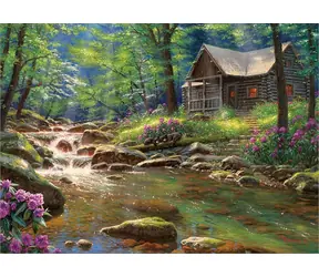 COBBLE HILL Puzzle Rybárska chata