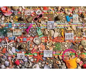 COBBLE HILL Puzzle Plážová scéna