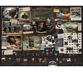 COBBLE HILL Puzzle Dejiny fotografie / 1000 dielikov / od 14 rokov