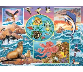 COBBLE HILL Rodinné puzzle Kúzlo oceánu