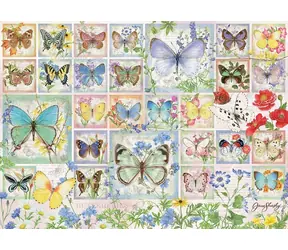 COBBLE HILL Puzzle Motýlia dlaždice / 500 dielikov / od 12 rokov