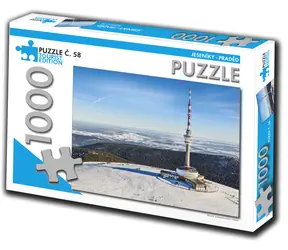 TOURIST EDITION Puzzle Jeseníky, Praděd (č.58) / 1000 dielikov / od 14 rokov