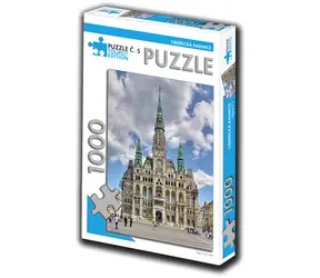 TOURIST EDITION Puzzle Liberecká radnica (č.5) / 1000 dielikov / od 14 rokov