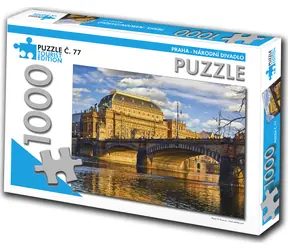 TOURIST EDITION Puzzle Praha - Národné divadlo (č.77) / 1000 dielikov / od 14 rokov