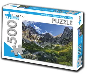 TOURIST EDITION Puzzle Vysoké Tatry, Dolina Zeleného plesa (č.47) / 500 dielikov / od 12 rokov