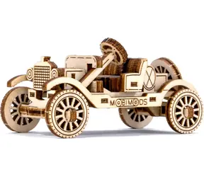 Wooden City 3D Drevené puzzle Superfast Retro Ride 2 / 39 dielikov / od 8 rokov