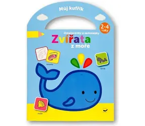 Svojtka & Co. Môj kufrík Omaľovánky a samolepky Zvieratá z mora / od 3 rokov