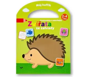Svojtka & Co. Môj kufrík Omaľovánky a samolepky Zvieratá zo záhrady / od 3 rokov