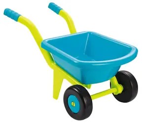 Ecoiffier Záhradné koliesko žlto-modré s 2 kolieskami / od 18 mesiacov